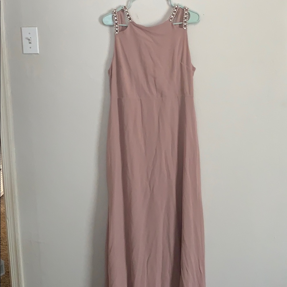 Backless bridesmaids/formal dress